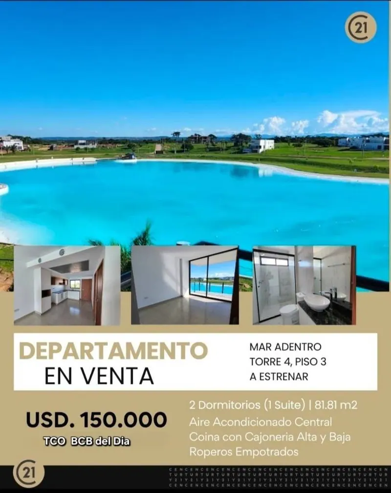 Brand-new 2-bedroom apartment for sale in Mar Adentro: foto 2 de 10