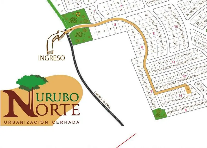 Terreno de 408,56 m² en venta en el Urubó, urbanización privada: foto 5 de 10