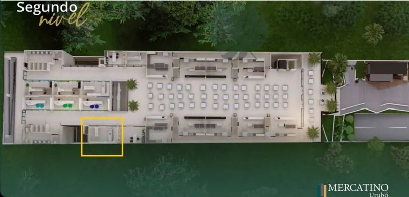 Local comercial de 25 m² en venta en Mercantino, Urubó