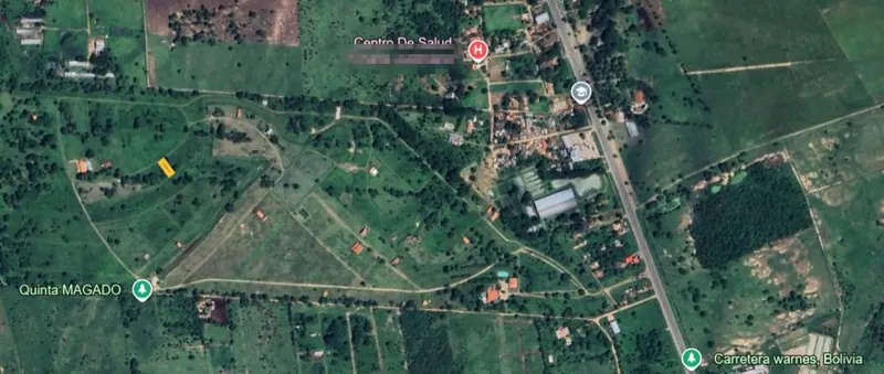 Terreno de 422,74 m² en venta en Complejo Campestre Norte II, Warnes: foto 2 de 4