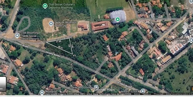 Terreno de 837,64 m² en venta sobre la av. Prolongación Beni: foto 2 de 2