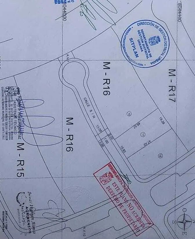 970.50 m² commercial lot for sale in the North Zone, Av. G77: foto 5 de 5