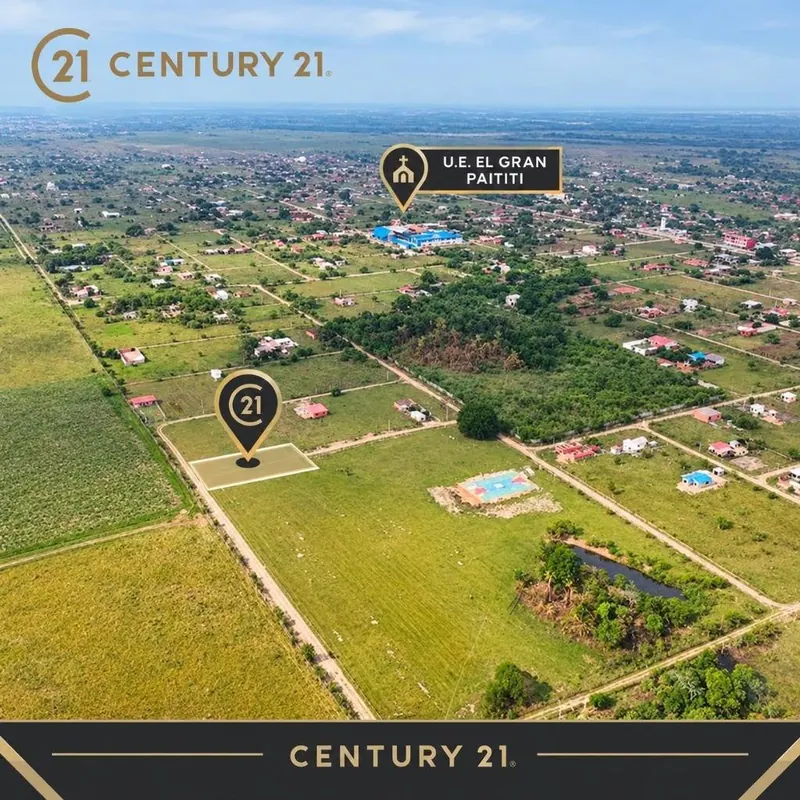 Terreno de 300 m² en venta en la urbanización Gran Paititi, Warnes: foto 2 de 3
