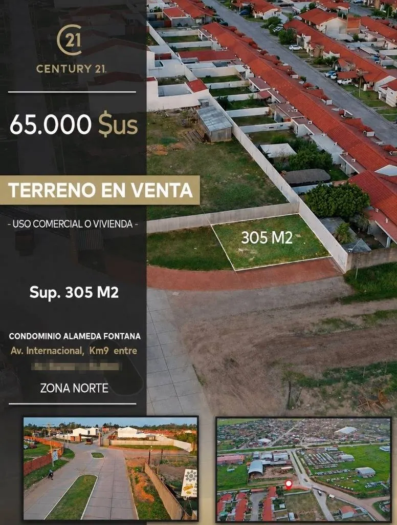 305 m² lot for sale in the Alameda Fontana gated community: foto 2 de 10