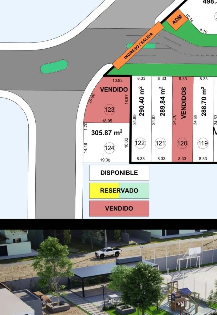 305 m² lot for sale in the Alameda Fontana gated community: foto 3 de 10
