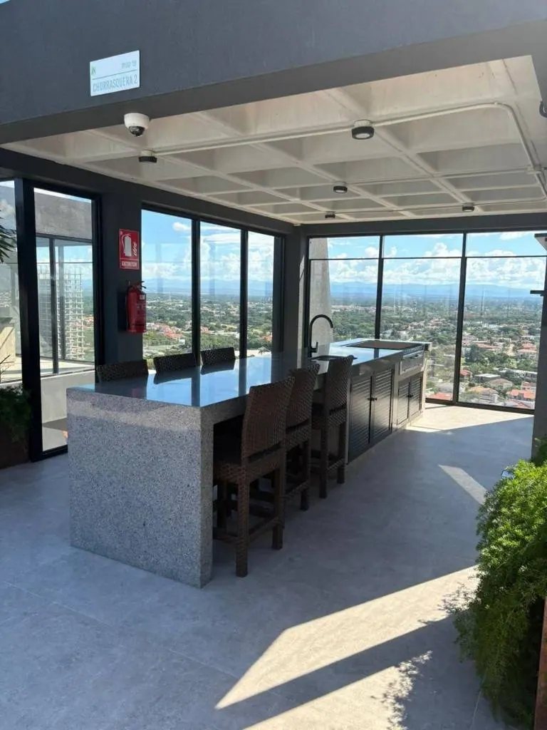 Departamento de 1 dormitorio en venta en In Tower, Urubó: foto 11 de 12