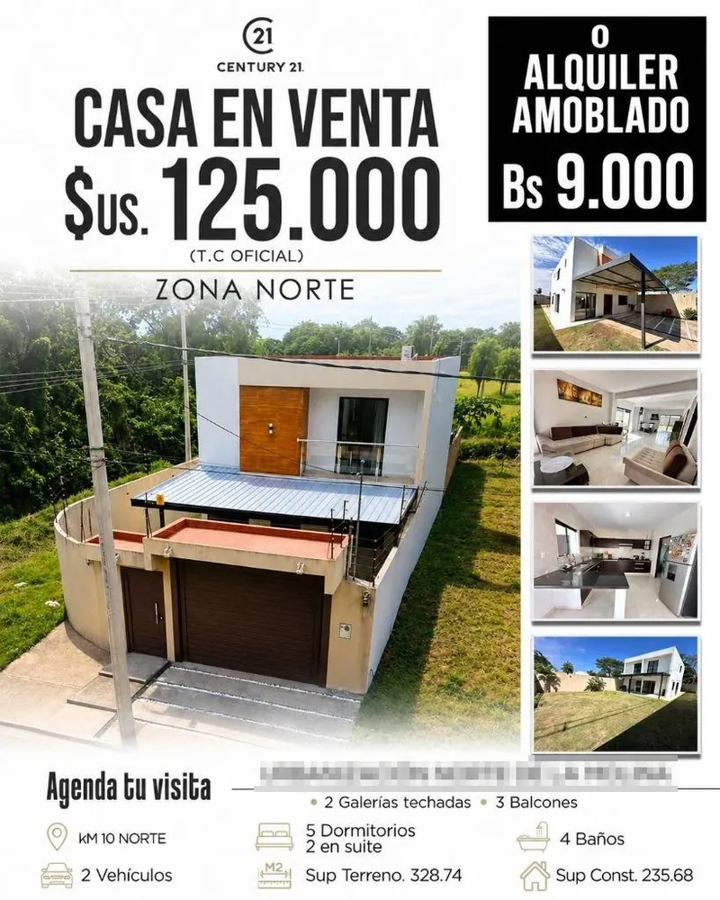 5-bedroom corner house for rent in Norte de La Molina: foto 2 de 35