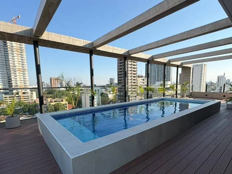 Monoambiente a estrenar en venta en Equipetrol, 43 m²: foto 1 de 7