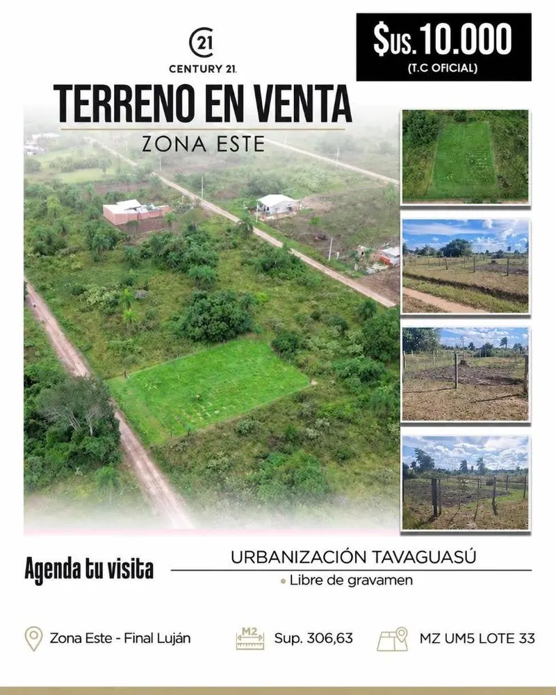 300 m² lot for sale in the Tavaguazú development, Cotoca: foto 2 de 7