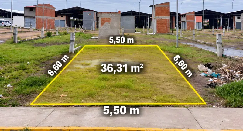 Terreno comercial de 36,31 m² en venta en el Monumental Norte: foto 1 de 2