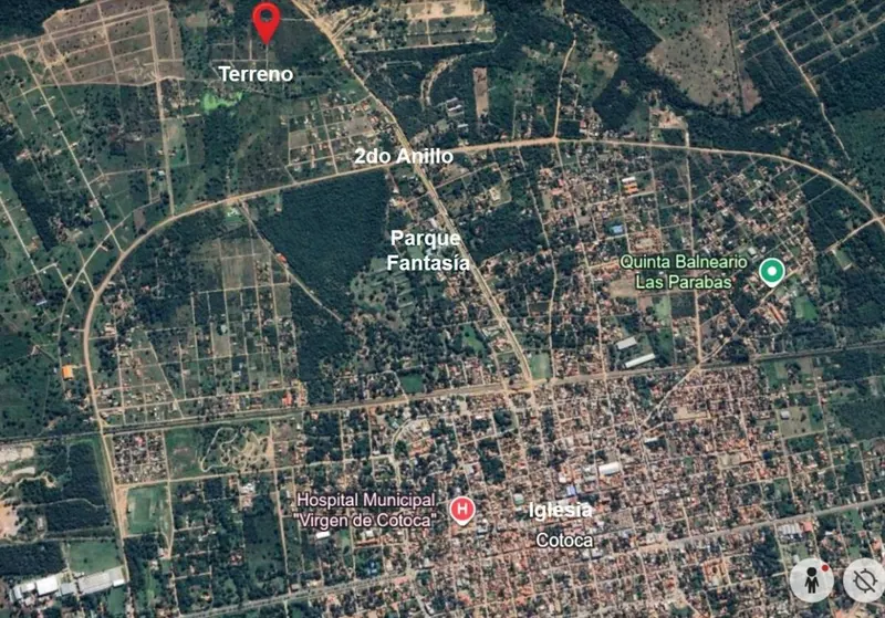 Terreno de 608,61 m² en venta en la urbanización Loreto, Cotoca: foto 1 de 1
