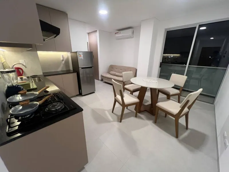 Furnished 1-bedroom apartment for rent in Uptown Drei: foto 2 de 12