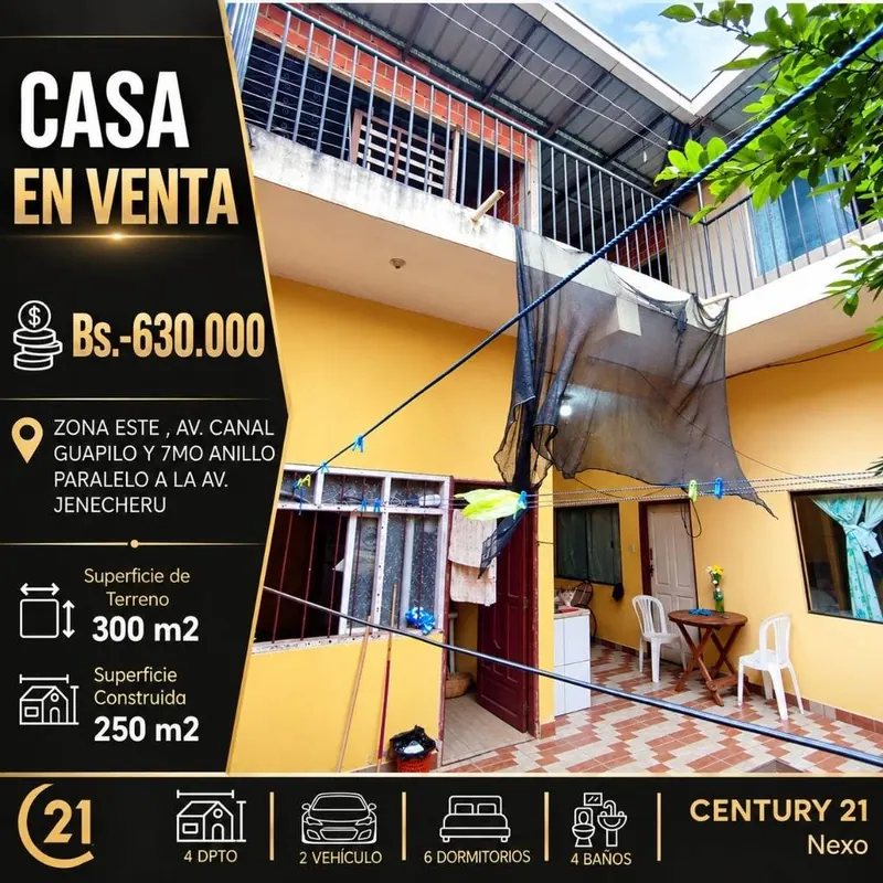 Casa de 7 dormitorios en venta en la Zona Este: foto 1 de 1