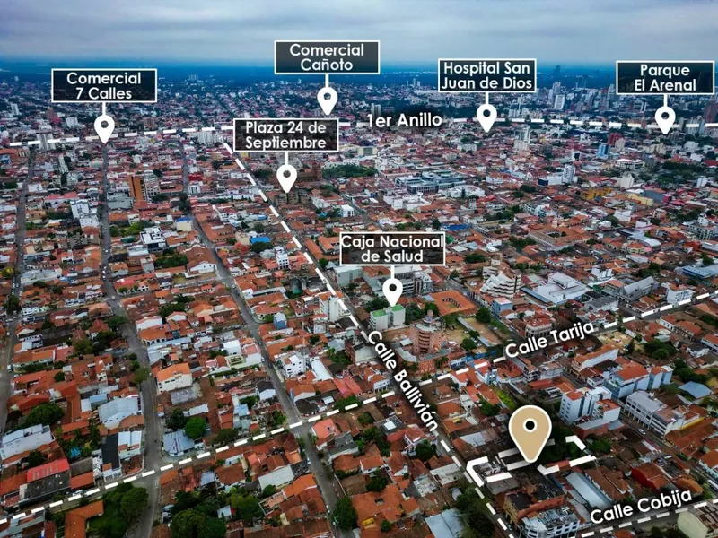Local comercial de 893 m² en venta en el centro, calle Ballivián: foto 2 de 20