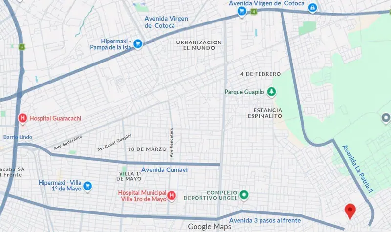 Terreno de 250 m² en venta en la Zona Este, zona del 9no anillo: foto 2 de 4