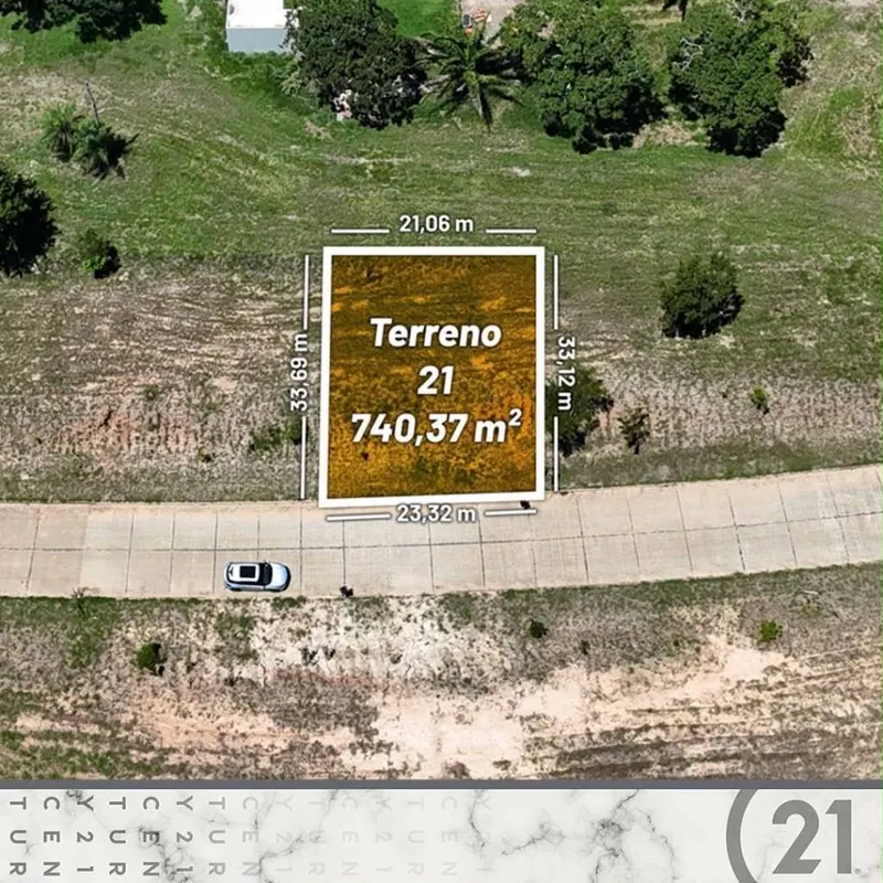 Terreno de 740,97 m² en venta en Playa Turquesa, Urubó: foto 3 de 4