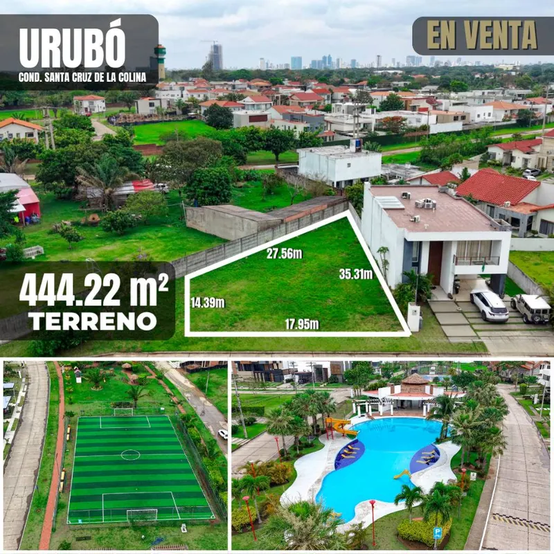 Terreno de 444,22 m² en venta en el Urubó: foto 3 de 16