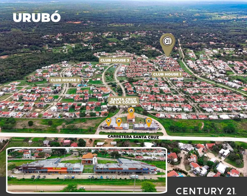 Terreno de 444,22 m² en venta en el Urubó: foto 4 de 16