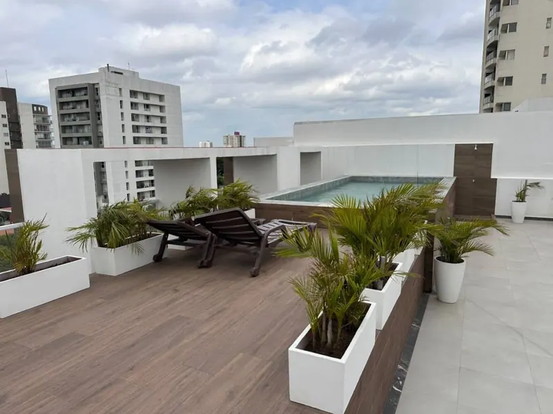 Studio for rent in the Mangales Blue 1 building, North Zone: foto 8 de 11