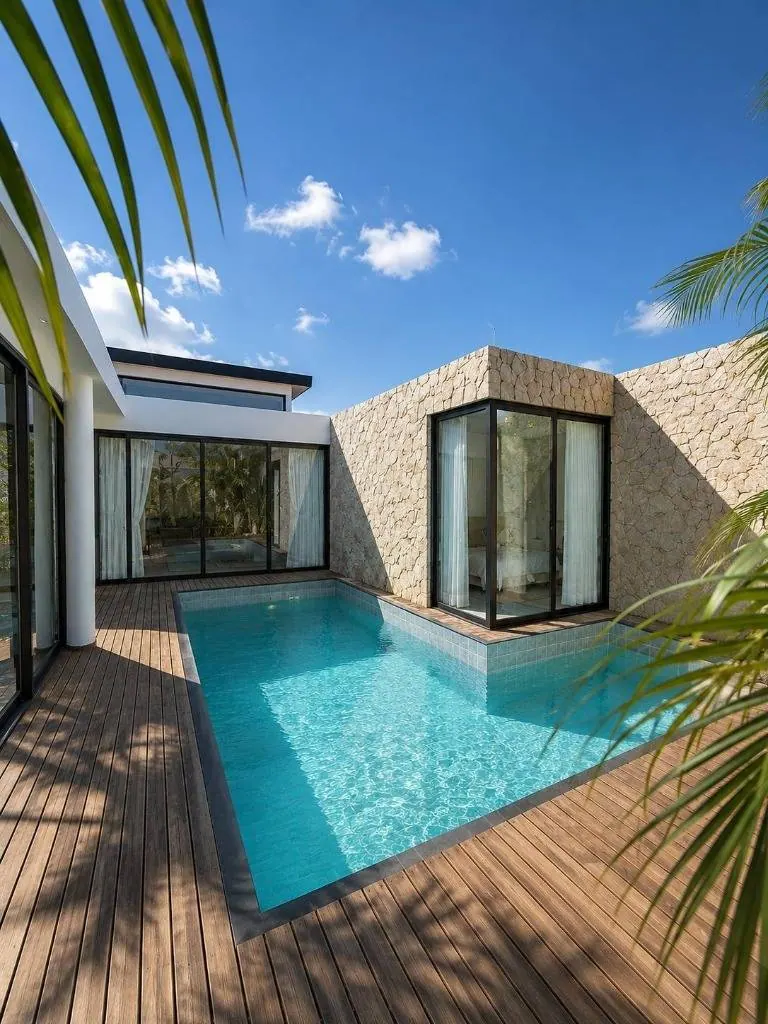 3-bedroom house with pool for sale in Mar Adentro, Urubó: foto 3 de 14