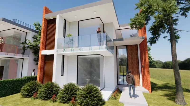 Casa de 4 dormitorios en venta en el condominio Mar Adentro, Urubó