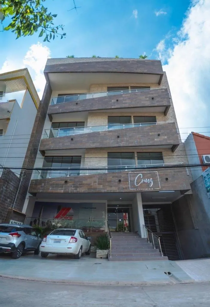 Departamento de 2 dormitorios en venta en condominio Cruz, Equipetrol: foto 1 de 13