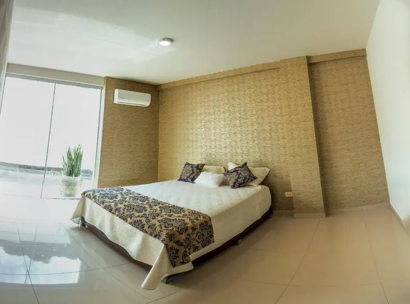 Departamento de 2 dormitorios en venta en condominio Cruz, Equipetrol: foto 6 de 13