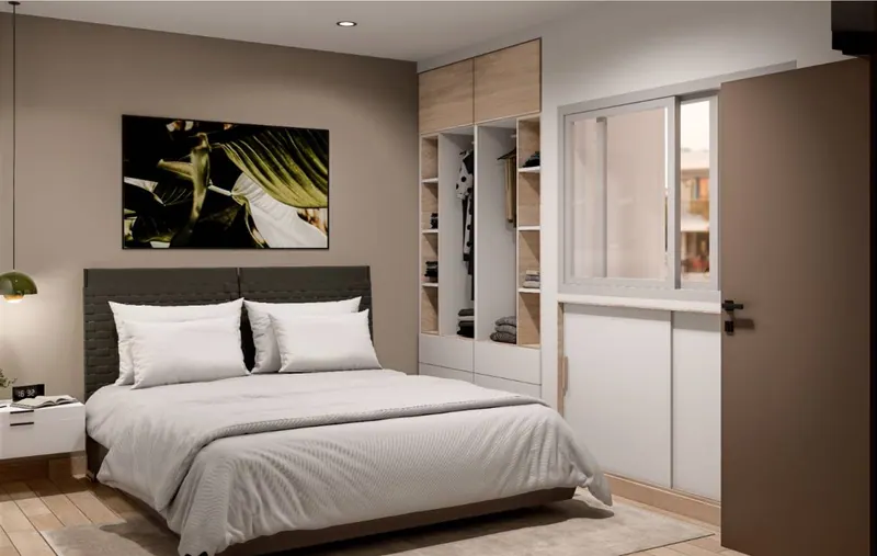Departamento de 1 dormitorio en preventa en el condominio Tribu Urbana: foto 12 de 17