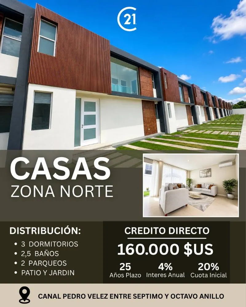 Casa de 3 dormitorios en venta en condominio en la Zona Norte: foto 2 de 11