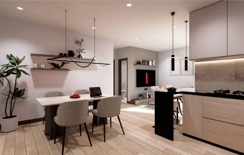 Departamento de 1 dormitorio en preventa en el condominio Tribu Urbana: foto 11 de 19