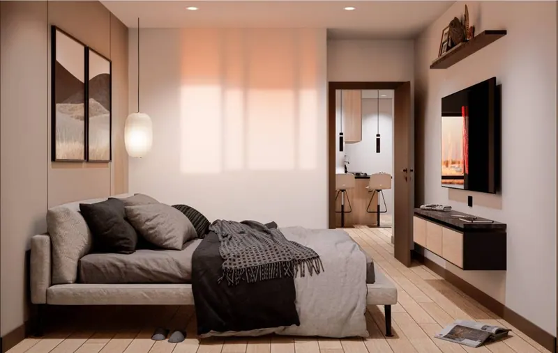 Departamento de 1 dormitorio en preventa en el condominio Tribu Urbana: foto 14 de 19