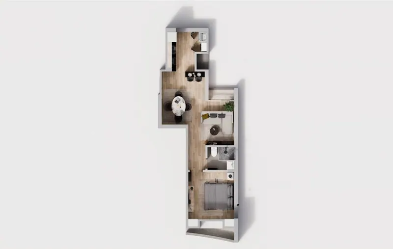 Departamento de 1 dormitorio en preventa en Tribu Urbana, Zona Norte: foto 16 de 17