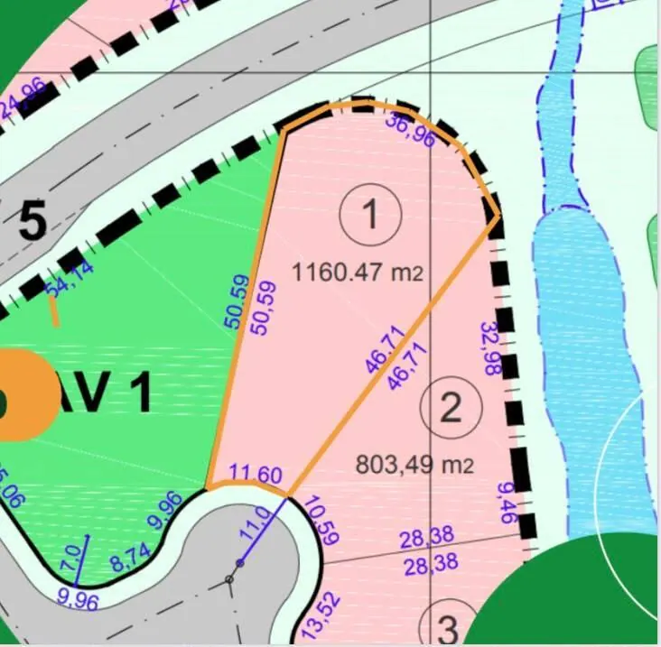 Terreno de 1.160,47 m² en venta en Urubó Golf, con acción: foto 2 de 8