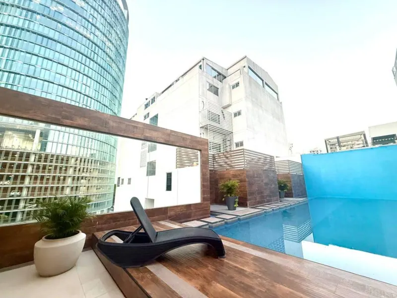 Monoambiente amoblado en venta en el edificio Sky Onix, Equipetrol: foto 4 de 16