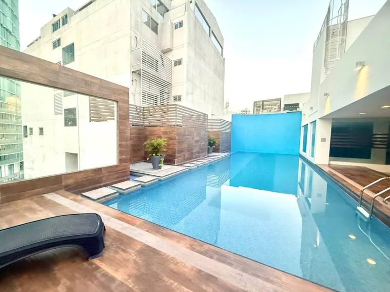 Monoambiente amoblado en venta en el edificio Sky Onix, Equipetrol: foto 7 de 16