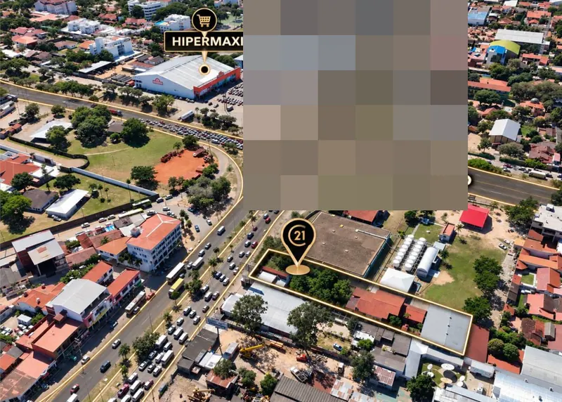 Terreno de 2.030 m² con local y galpón en venta en la Zona Oeste