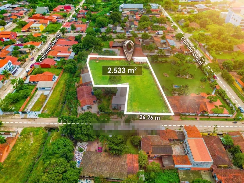 Terreno de 2.533 m² en venta en Warnes, cerca de la av. 25 de Mayo: foto 1 de 4