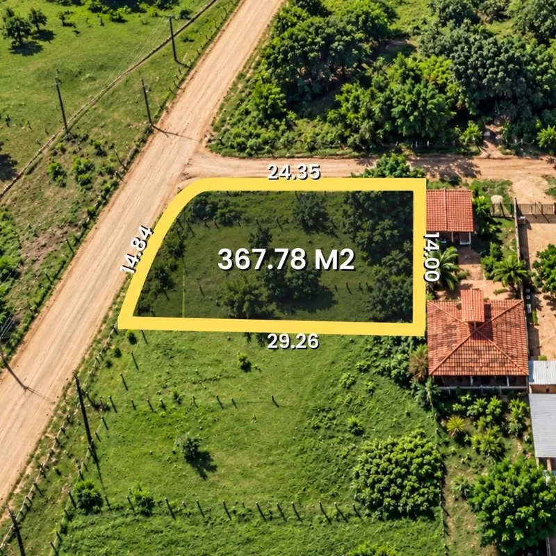 Terreno de 367,78 m² en venta en urbanización María Fernanda: foto 2 de 4
