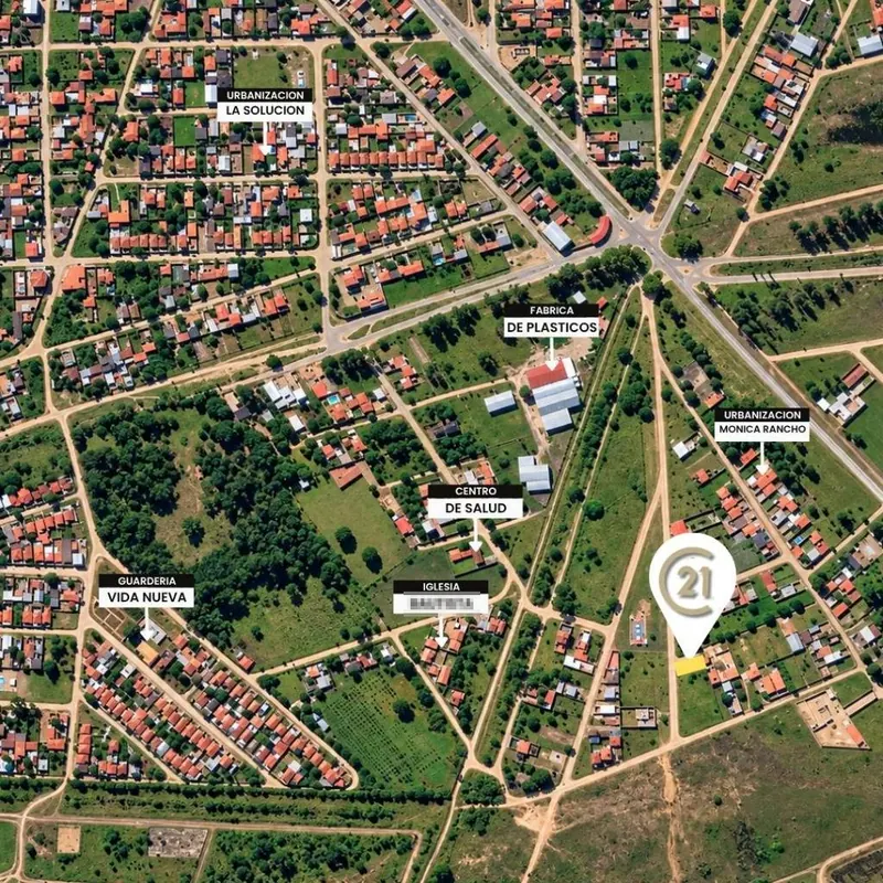 Terreno de 367,78 m² en venta en urbanización María Fernanda: foto 3 de 4