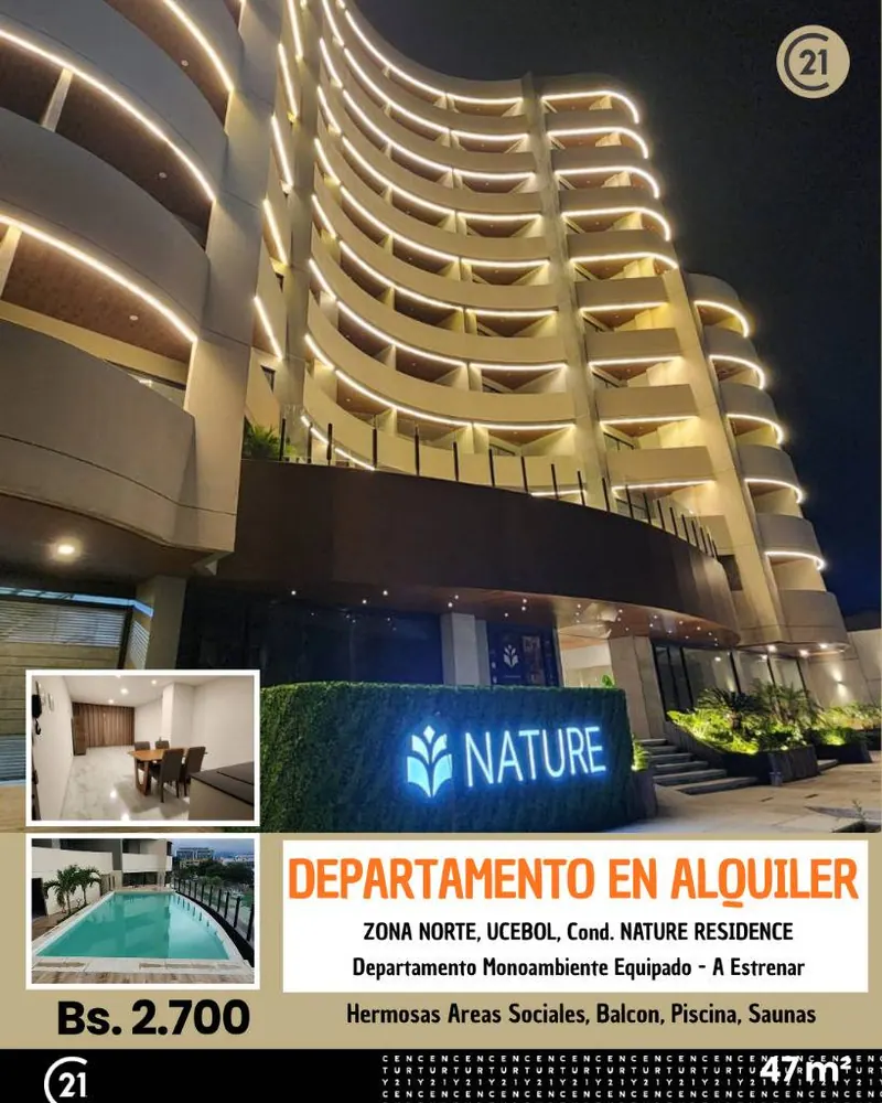 Brand-new studio for rent in the Nature gated community: foto 2 de 23