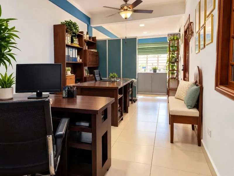 30 m² office with independent entrance for rent, West Zone