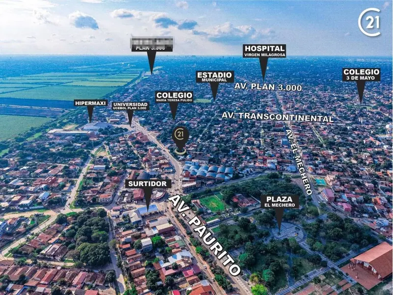 Terreno comercial de 1.521,39 m² en venta sobre la Av. Paurito: foto 7 de 7