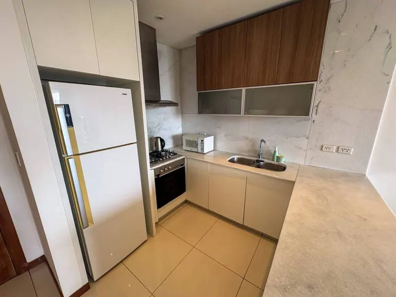 Furnished 1-bedroom apartment for rent in Torre Platinium 1: foto 4 de 10