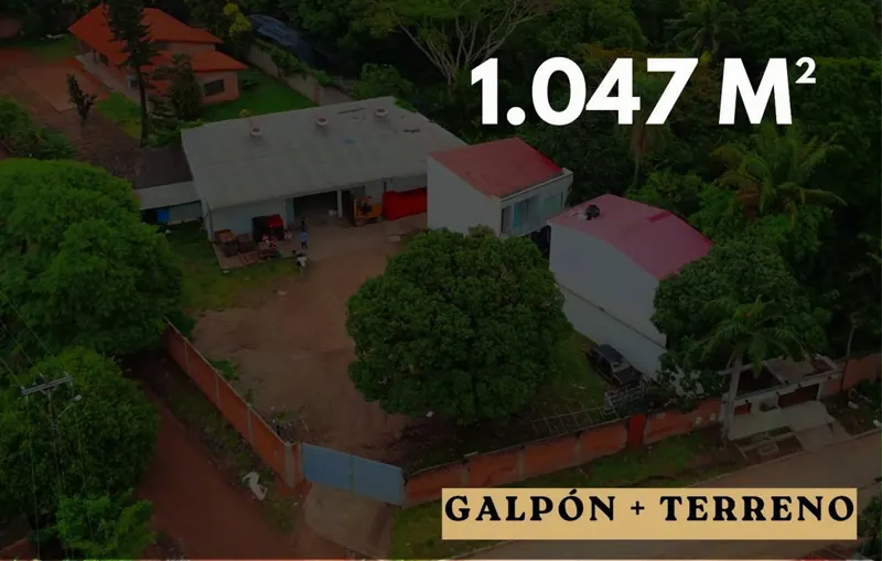 Terreno de 1.047 m² con galpón en venta en la Zona Oeste: foto 2 de 9
