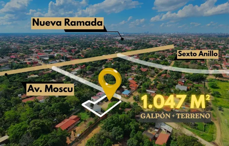 Terreno de 1.047 m² con galpón en venta en la Zona Oeste: foto 7 de 9