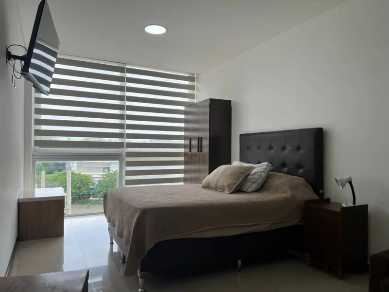 Monoambiente amoblado en alquiler en Berchatti Norte 1, Zona Norte: foto 3 de 5