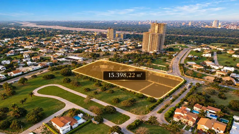 Terreno en esquina de 15.398,22 m² en venta en el Urubó: foto 5 de 5