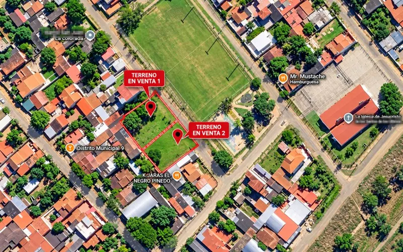 Terreno de 912 m² en venta en el barrio San Juan La Colorada: foto 2 de 4