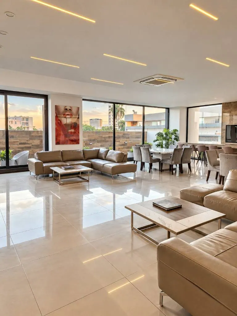 Furnished 3-bedroom apartment for rent in Sky Aqualina: foto 8 de 19