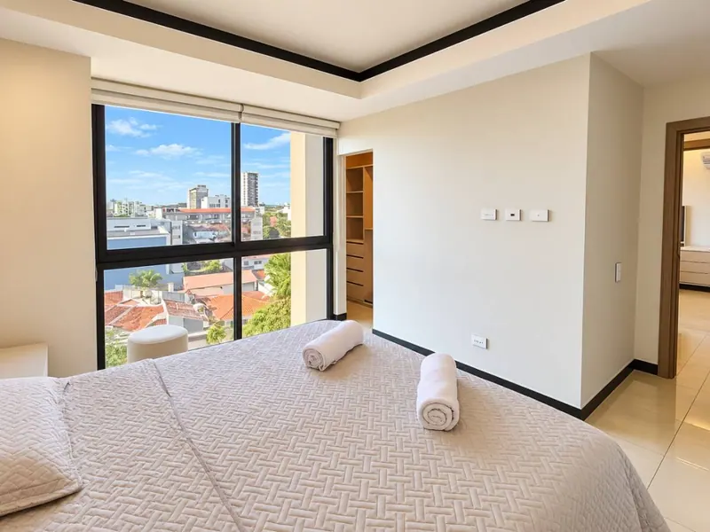 Furnished 3-bedroom apartment for rent in Sky Aqualina: foto 19 de 19